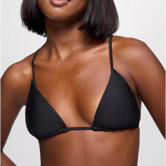 prAna Hana Highway Triangle Swim Top Size M | NWT | Black | Eco Swim Ess… - Picture 3 of 4